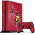 University of Louisville Red Background PlayStation PS4 Skins