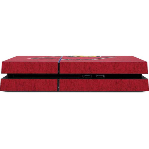 University of Louisville Red Background PS4 Console Skin