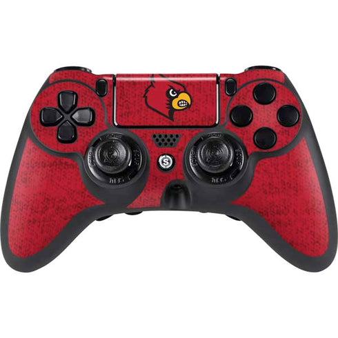 University of Louisville Red Background PlayStation PS4 Skins