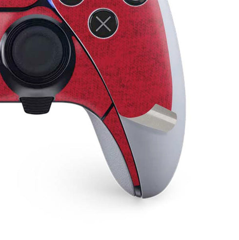 University of Louisville Red Background PS5 DualSense Edge Pro Controller Skin