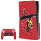 University of Louisville Red Background PS5 Pro Disk Bundle Skin