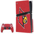 University of Louisville Red Background PS5 Pro Disk Bundle Skin