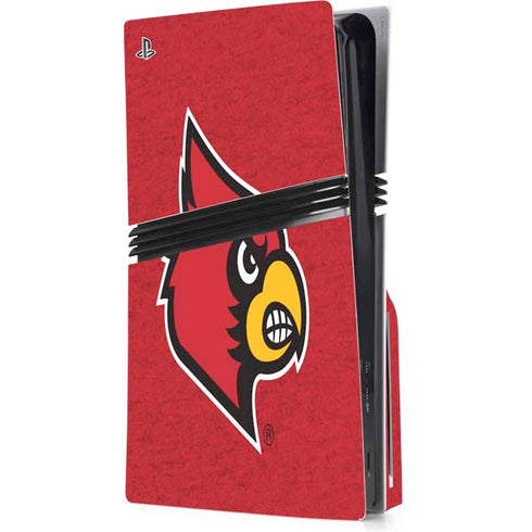 University of Louisville Red Background PlayStation PS5 Skins