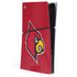 University of Louisville Red Background PS5 Slim Digital Edition Console Skin