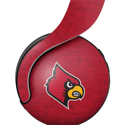 University of Louisville Red Background PULSE 3D Wireless Headset for PS5 Skin