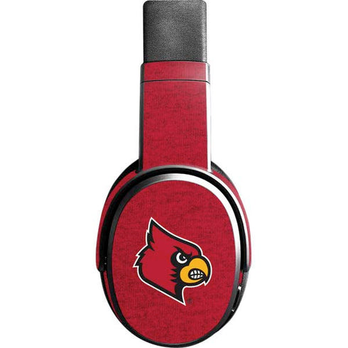 University of Louisville Red Background Skullcandy Crusher Wireless Skin