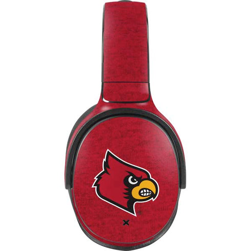 University of Louisville Red Background Skullcandy Venue Skin