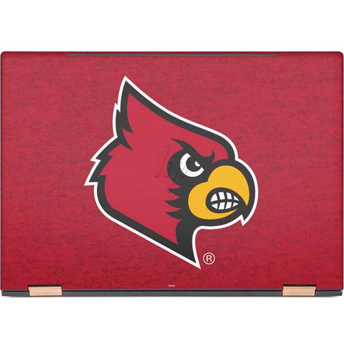 University of Louisville Red Background HP Spectre Skin