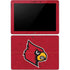 University of Louisville Red Background Surface Go Skin