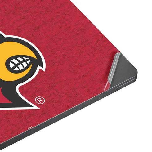 University of Louisville Red Background Surface Laptop 7 13.8in Skin