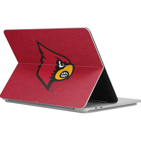 University of Louisville Red Background Surface Laptop Studio Skin