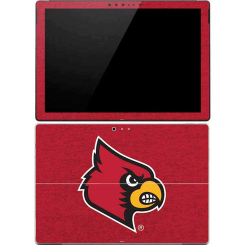 University of Louisville Red Background Surface Pro 4 Skin
