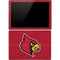 University of Louisville Red Background Surface Pro 4 Skin