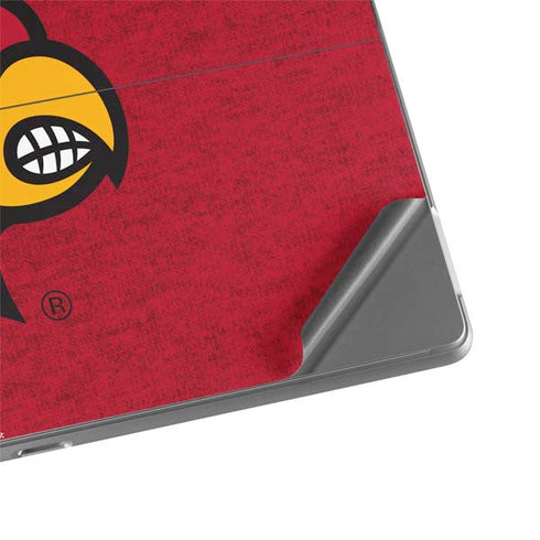 University of Louisville Red Background Surface Pro 8 Skin