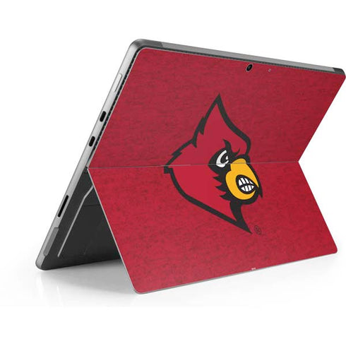 University of Louisville Red Background Surface Pro 9 Skin