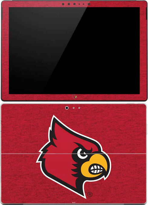 University of Louisville Red Background Surface Pro (2017) Skin