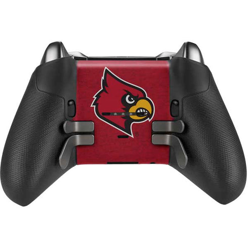 University of Louisville Red Background Xbox Elite Wireless Controller Series 2 Skin