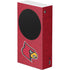 University of Louisville Red Background Xbox Series S Console Skin
