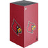 University of Louisville Red Background XBox Series X Digital Edition Console Skin