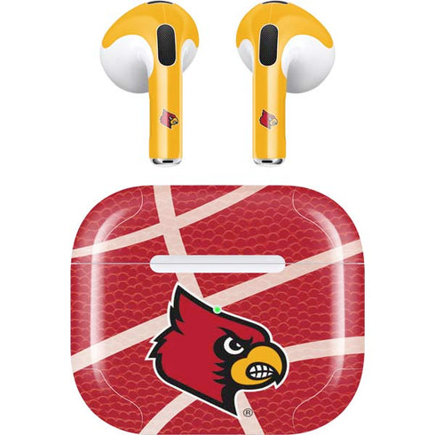 University of Louisville Red Basketball Apple AirPods (3rd Gen 2021) Skin