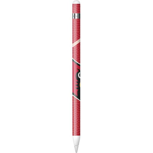 University of Louisville Red Basketball Apple Pencil (1st Gen, 2017) Skin