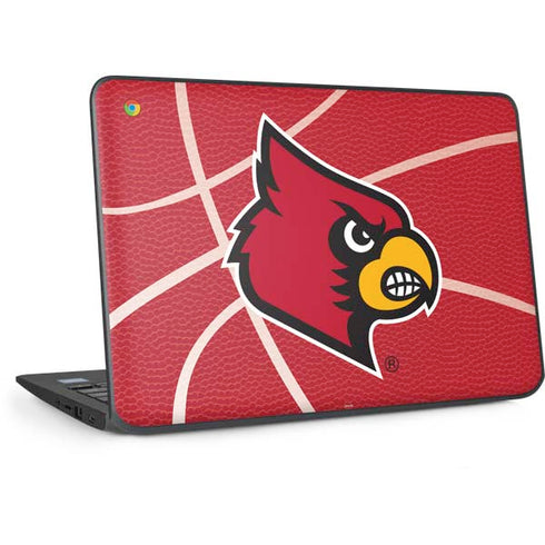 University of Louisville Red Basketball HP Chromebook Skin