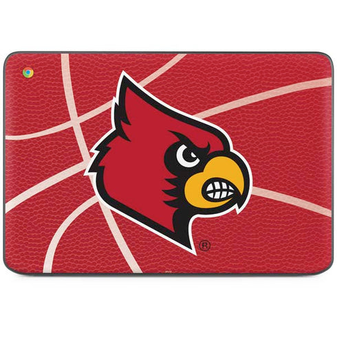 University of Louisville Red Basketball HP Chromebook Skin