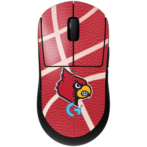 University of Louisville Red Basketball G Pro Wireless Gaming Mouse Skin