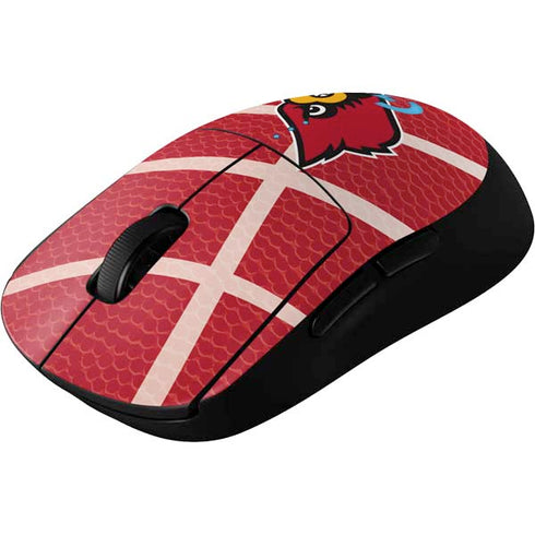 University of Louisville Red Basketball G Pro Wireless Gaming Mouse Skin