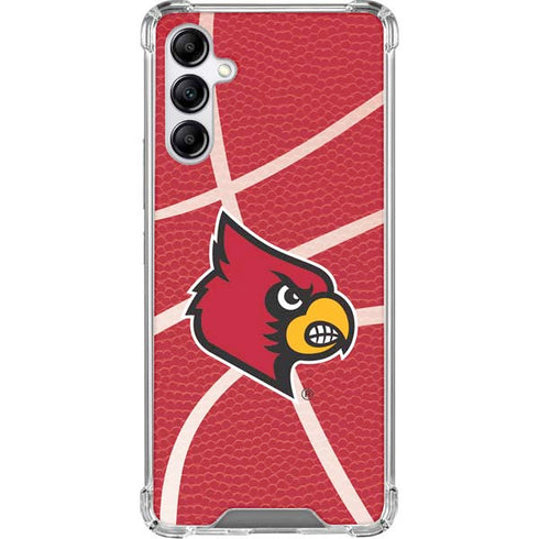 University of Louisville Red Basketball Gabb Phone 4 Clear Case