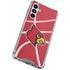 University of Louisville Red Basketball Galaxy A16 5G Clear Case