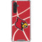 University of Louisville Red Basketball Galaxy A17 Clear Case