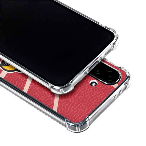 University of Louisville Red Basketball Galaxy A36 5G Clear Case