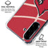 University of Louisville Red Basketball Galaxy A36 5G Clear Case