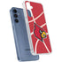 University of Louisville Red Basketball Galaxy A55 5G Clear Case