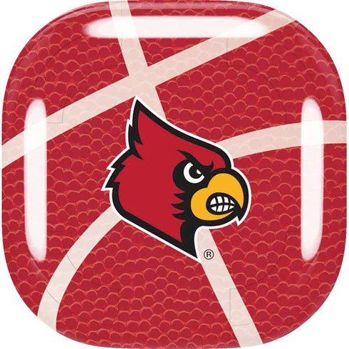 University of Louisville Red Basketball Galaxy Buds Live Skin