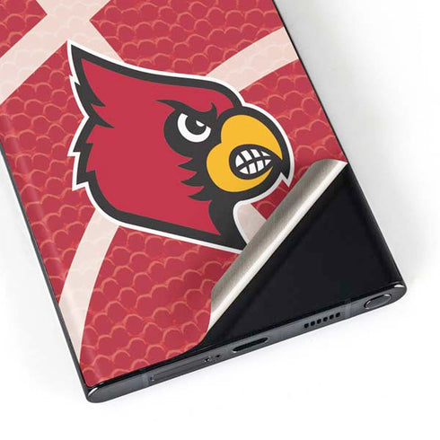 University of Louisville Red Basketball Galaxy Skins