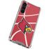 University of Louisville Red Basketball Galaxy S24 FE Clear Case