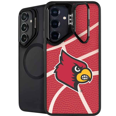 University of Louisville Red Basketball Galaxy S24 Kickstand Case