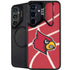 University of Louisville Red Basketball Galaxy S24 Kickstand Case