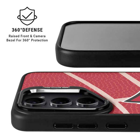University of Louisville Red Basketball Galaxy S24 Plus Kickstand Case