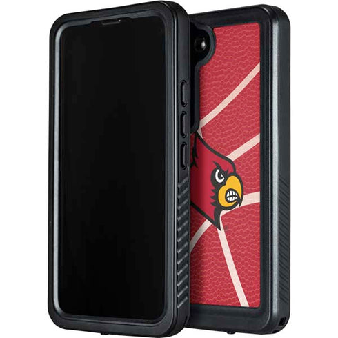 University of Louisville Red Basketball Galaxy S24 Waterproof Case