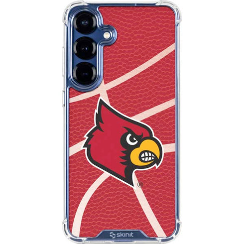 University of Louisville Red Basketball Galaxy S25 Clear Case