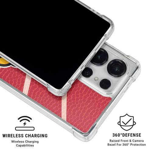 University of Louisville Red Basketball Galaxy S25 Ultra Clear Case