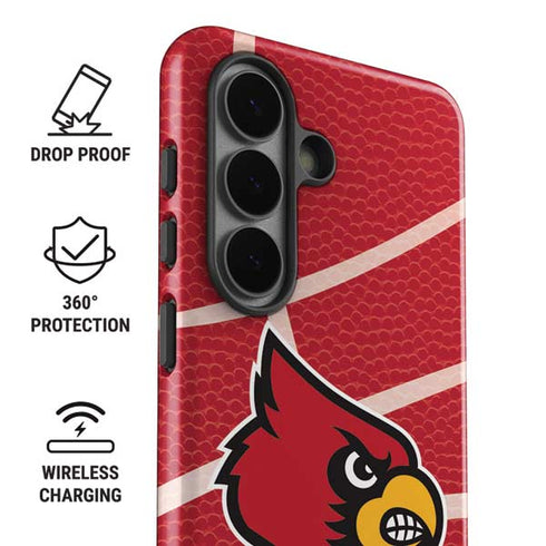 University of Louisville Red Basketball Galaxy S26 Impact Case