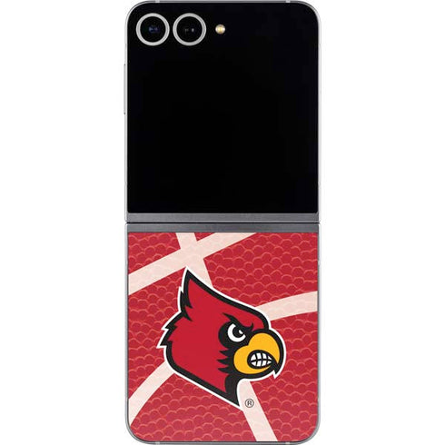 University of Louisville Red Basketball Galaxy Z Flip6 Skin
