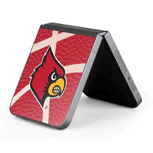University of Louisville Red Basketball Galaxy Z Flip6 Skin