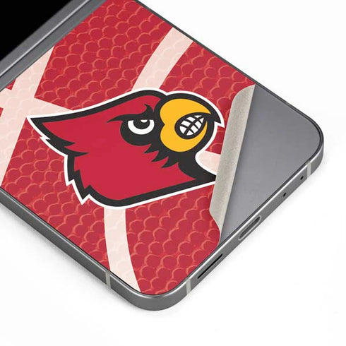 University of Louisville Red Basketball Galaxy Z Flip6 Skin