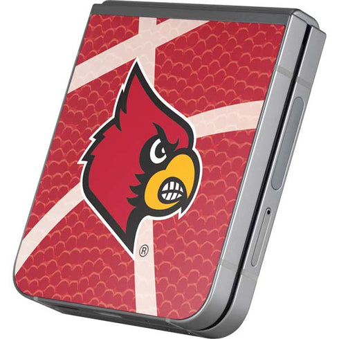 University of Louisville Red Basketball Galaxy Z Flip6 Skin
