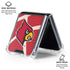 University of Louisville Red Basketball Galaxy Z Flip6 Clear Case